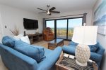Living Room Features Breath Taking Views